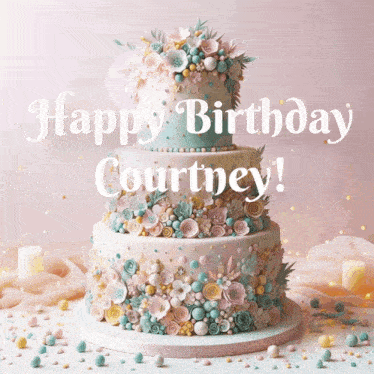 Happy Birthday Courtney Happy Birthday Friend GIF - Happy Birthday Courtney Birthday Happy Birthday Friend GIFs