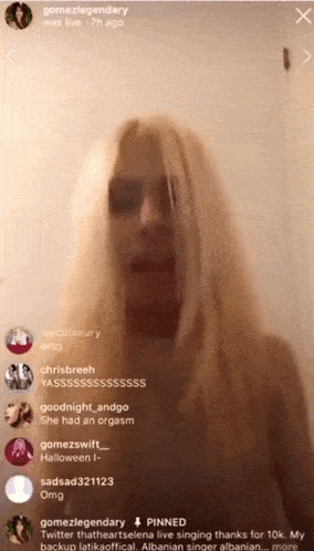 a screenshot of gomezlegendary 's live broadcast