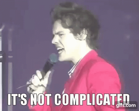 Harry Styles Its Not Complicated GIF - Harry Styles Its Not Complicated GIFs