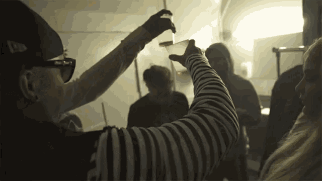 Cheers Chilling GIF - Cheers Chilling Friends GIFs