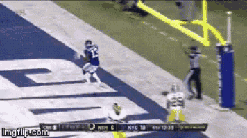 a football game is being played on a field with a watermark that says imgflip.com on the bottom