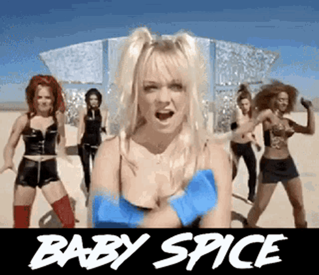 Baby Spice Spice Girls GIF - Baby Spice Spice Girls Emma Bunton GIFs
