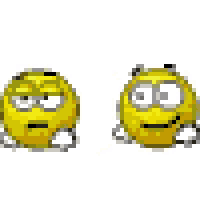 a pixel art of two smiley faces hugging with a heart above them