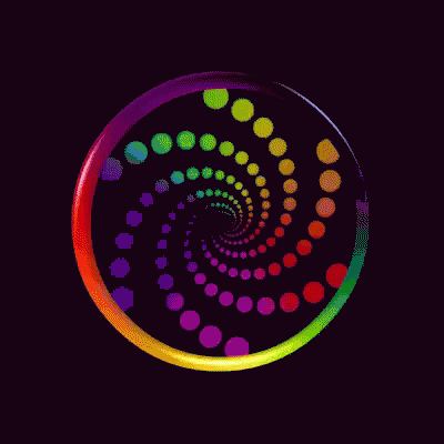 Dots Rainbow Dots GIF - Dots Rainbow Dots Hypnotic Dots GIFs