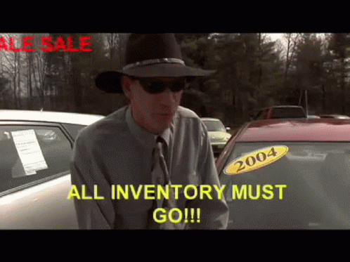 Sale All Inventory Must Go GIF - Sale All Inventory Must Go Gary Wendall GIFs