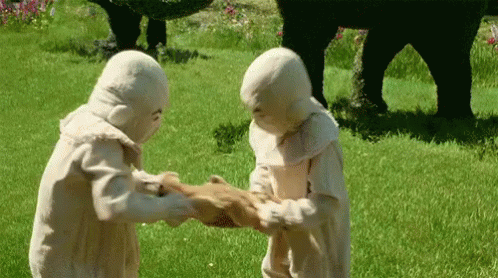 Twins GIF - Miss Peregrines Home For Peculiar Children Eva Green Asa Butterfield GIFs