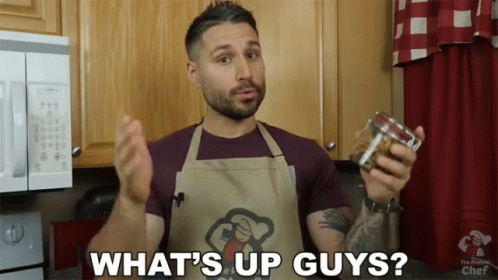 The Protein Chef Whats Up Guys GIF - The Protein Chef Protein Chef Whats Up Guys GIFs