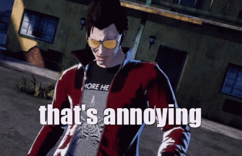 No More Hero No More Heroes GIF - No More Hero No More Heroes Annoying GIFs
