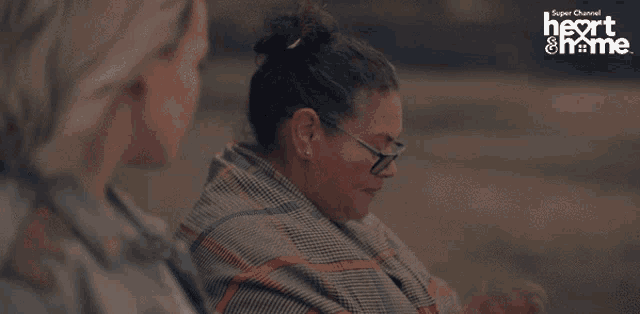 a woman with glasses says no mosquitoes