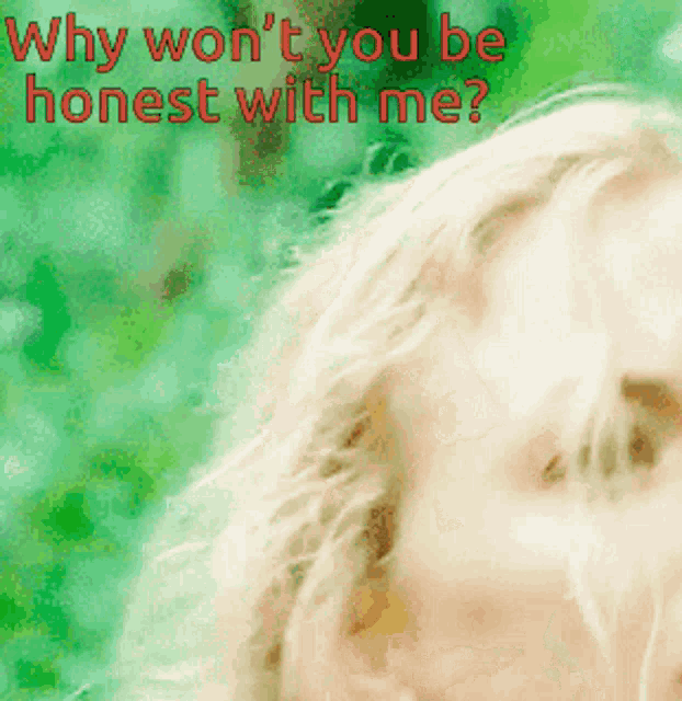 Why Be Honest With Me GIF - Why Be Honest With Me Beth Greene GIFs