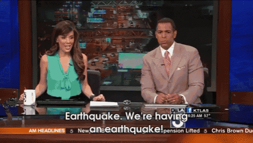 Omg GIF - Ktla News Earthquake GIFs