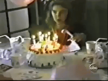 Made Your Wish! GIF - Happybirthday Blooper Homevideo GIFs