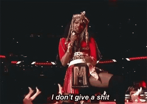 Celebrity Dont Give A Shit GIF