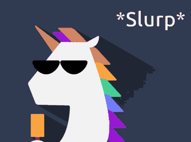 Slurp Unicorn GIF - Slurp Unicorn Sips GIFs