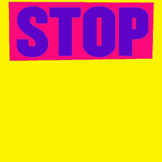 a colorful sign that says stop voter suppression on it
