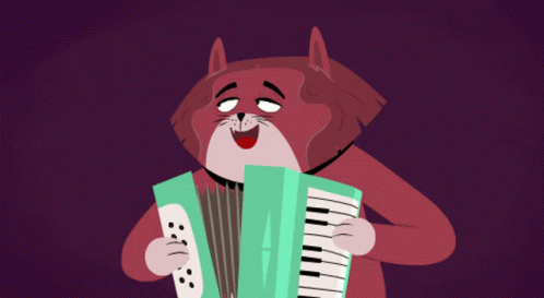 Kitty Is Not A Cat Music GIF - Kitty Is Not A Cat Music Accordion GIFs