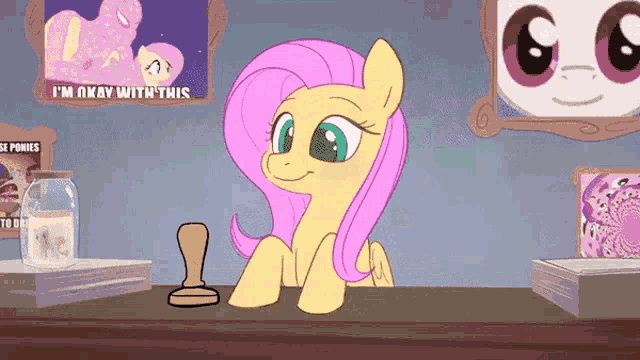 Mlp Meme Approved GIF - Mlp Meme Approved Im Ok With This GIFs
