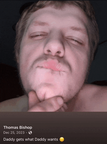 thomas bishop daddy gets what daddy wants with a picture of a man making a face