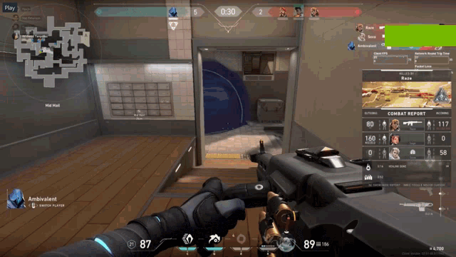a screenshot of a video game with the player 's name andersontalent