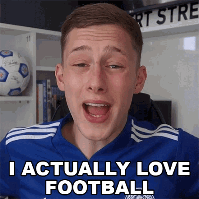 I Actually Love Football Thetruefox GIF - I Actually Love Football Thetruefox I Love Football GIFs