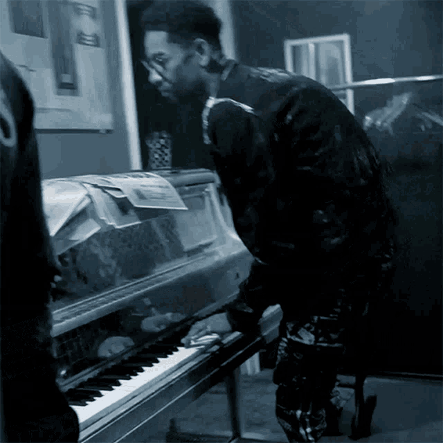 Playing The Piano Pnb Rock GIF