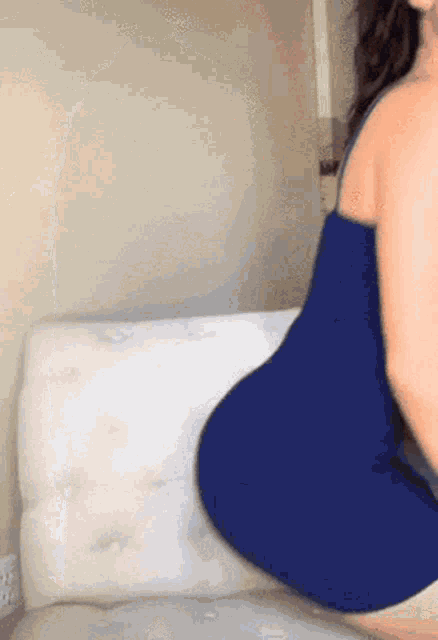 Brunette Dress GIF