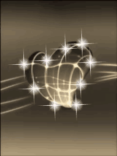 a picture of a heart surrounded by stars on a brown background