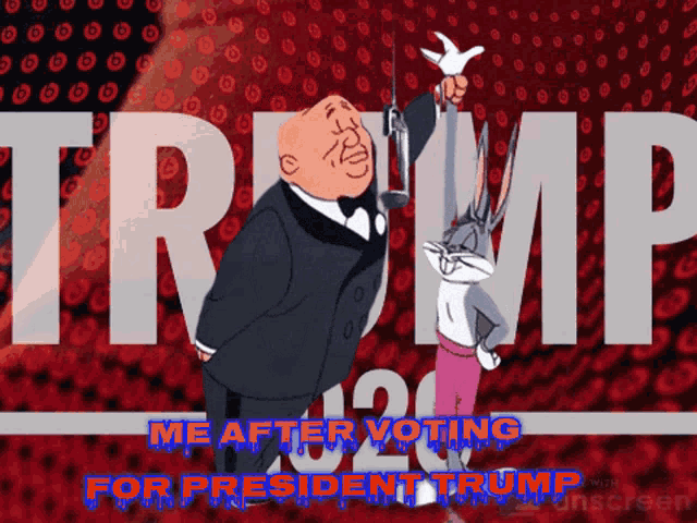 Donald Trump America GIF - Donald Trump America Bugs Bunny GIFs