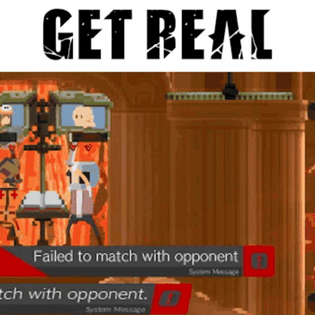 Failed To Match With Opponent Guilty Gear Lobby GIF - Failed To Match With Opponent Guilty Gear Lobby Get Real GIFs