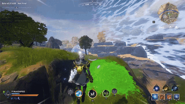 a screenshot of a video game with the name nutchipee on the bottom left
