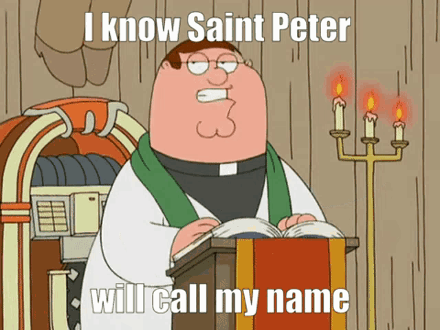Saint Peter Viva La Vida GIF - Saint Peter Viva La Vida GIFs