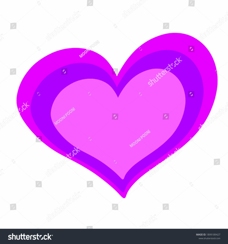 Purple Heart Mooni GIF - Purple Heart Mooni Pooni GIFs