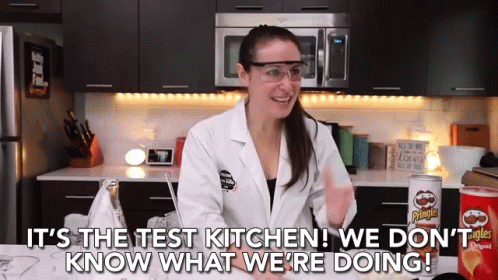Its The Test Kitchen We Dont Know What Were Doing GIF - Its The Test Kitchen The Test Kitchen We Dont Know What Were Doing GIFs