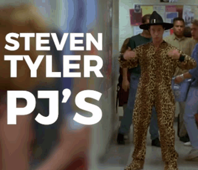 Pauly Shore Steven Tyler Pjs GIF - Pauly Shore Steven Tyler Pjs Son In Law GIFs