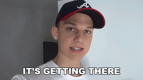 Its Getting There Conner Bobay GIF - Its Getting There Conner Bobay Brittney Britania GIFs