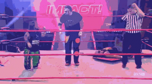 Hornswoggle Tommy Dreamer GIF - Hornswoggle Swoggle Tommy Dreamer GIFs