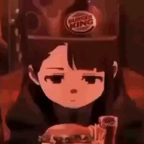 Sad Anime Burger King GIF - Sad Anime Burger King Anime GIFs