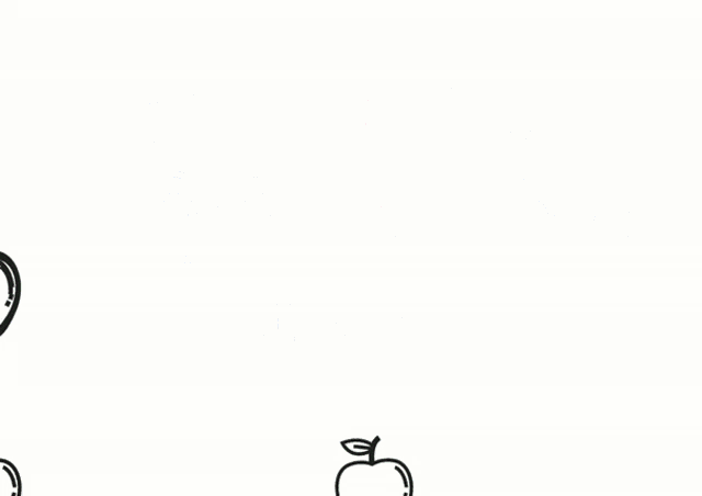 a drawing of apples with the words mw apples written below them
