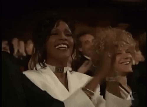 Clapping Whitney Houston GIF - Clapping Clap Whitney Houston GIFs