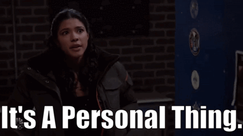Chicago Pd Vanessa Rojas GIF - Chicago Pd Vanessa Rojas Its A Personal Thing GIFs