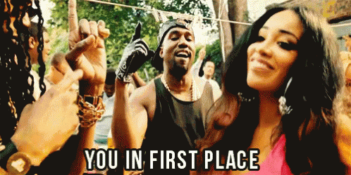 You In First Place Kanye West GIF - You In First Place Kanye West First Place GIFs
