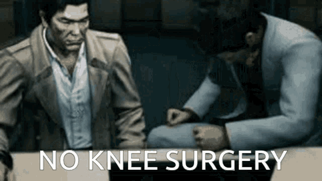 Knee Surgery Yakuza GIF - Knee Surgery Yakuza Kiryu Kazuma GIFs