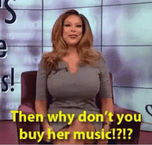 Wendy Williams Buy Her Music GIF - Wendy Williams Buy Her Music Then Why Dont Buy Her Music GIFs