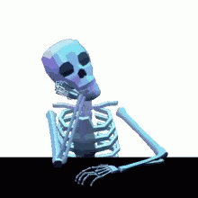 Bones Skeleton GIF - Bones Skeleton Waiting GIFs