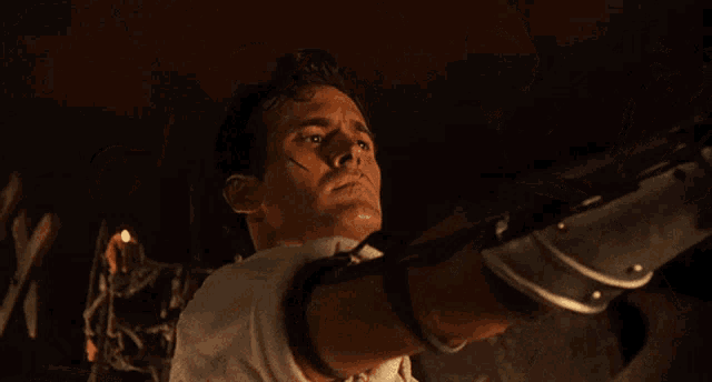 Army Of Darkness Groovy GIF - Army Of Darkness Groovy Arm GIFs
