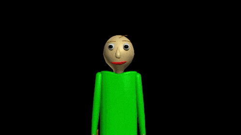 a green cartoon character holding a stick with the words shut the fuck up behind him