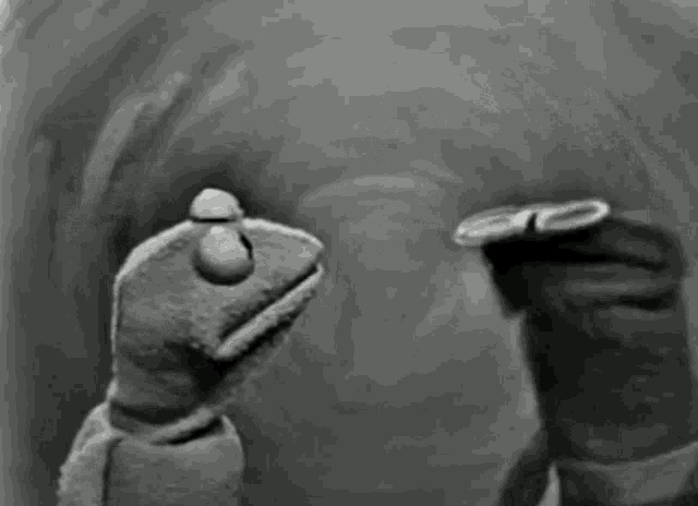 Kermit The Frog Visual Thinking GIF - Kermit The Frog Visual Thinking Sam And Friends GIFs
