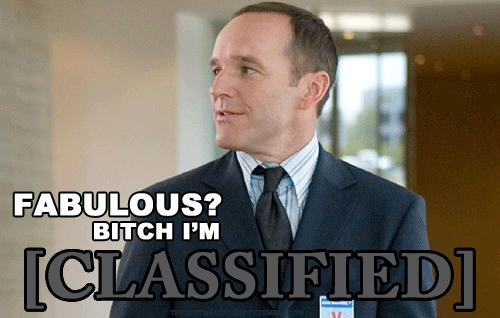 Classified  GIF - Marvel Shield Agent GIFs