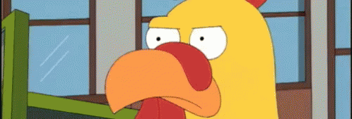 Family Guy Chicken GIF - Chicken Family Guy Serious GIFs