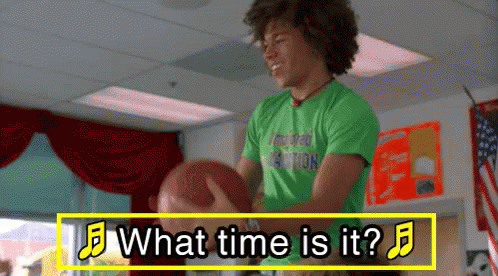 What Time Is It GIF - What Time Is It Summer Time High School Musical2 GIFs